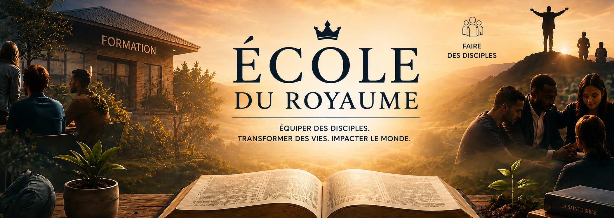 École du Royaume — équiper des disciples, transformer des vies, impacter le monde